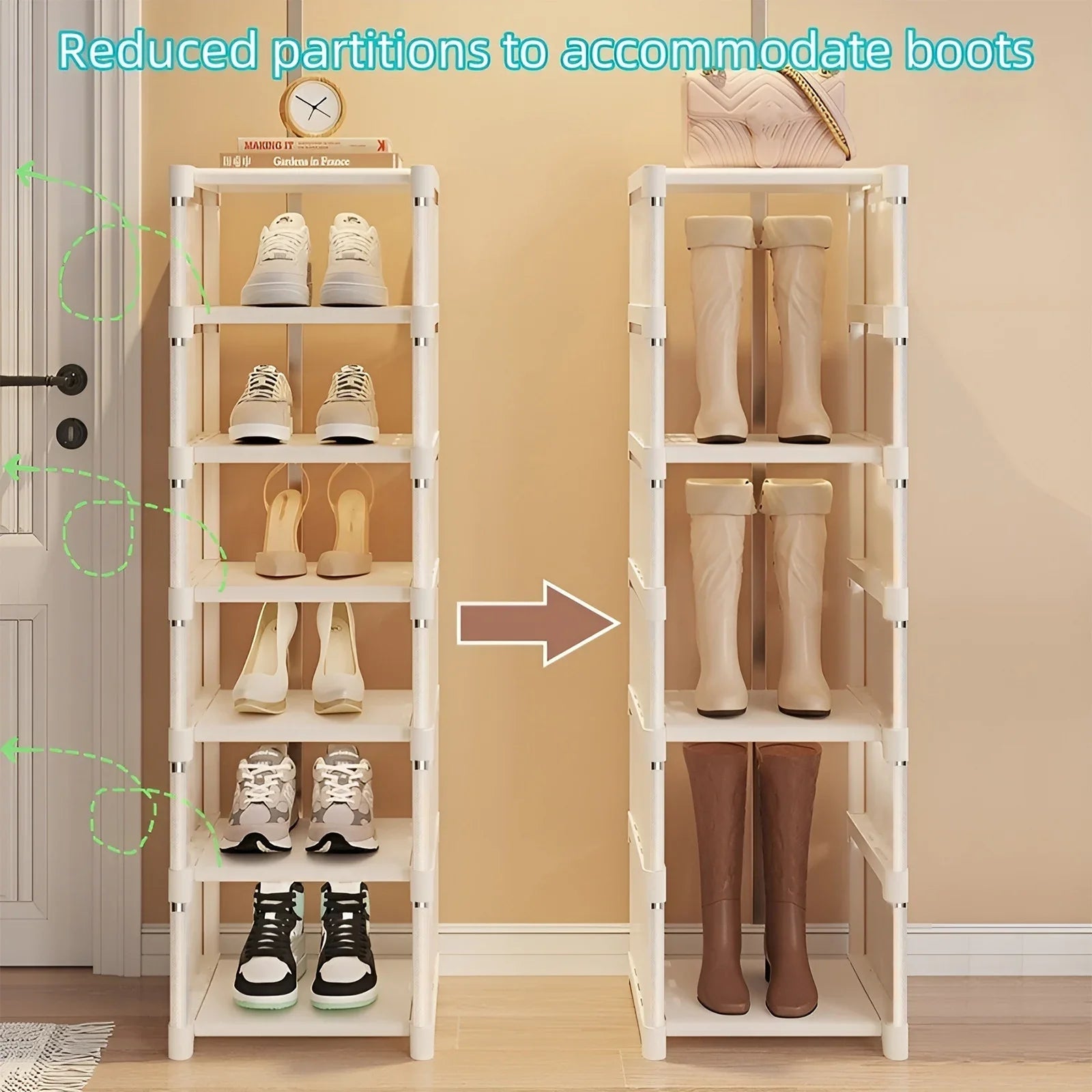 Maqiato | Metal Frame Shoe Rack