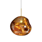 Maqiato | Modern Glass Ceiling Light in Silver