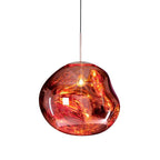 Maqiato | Modern Glass Ceiling Light in Silver