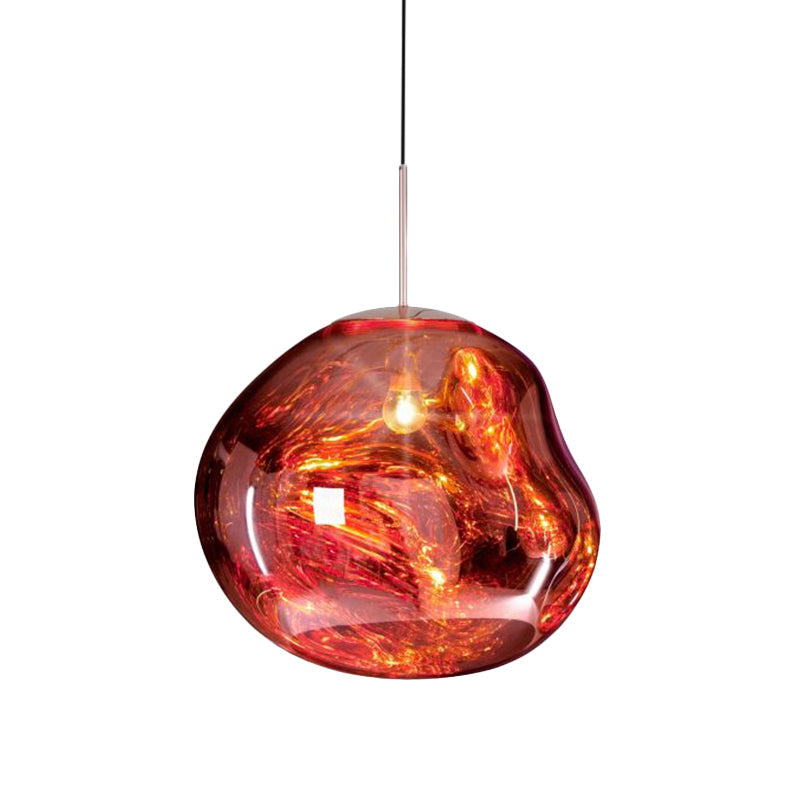 Maqiato | Modern Glass Ceiling Light in Silver
