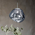 Maqiato | Modern Glass Ceiling Light in Silver