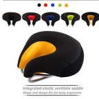 Maqiato | Noseless Bike Saddle in Blue