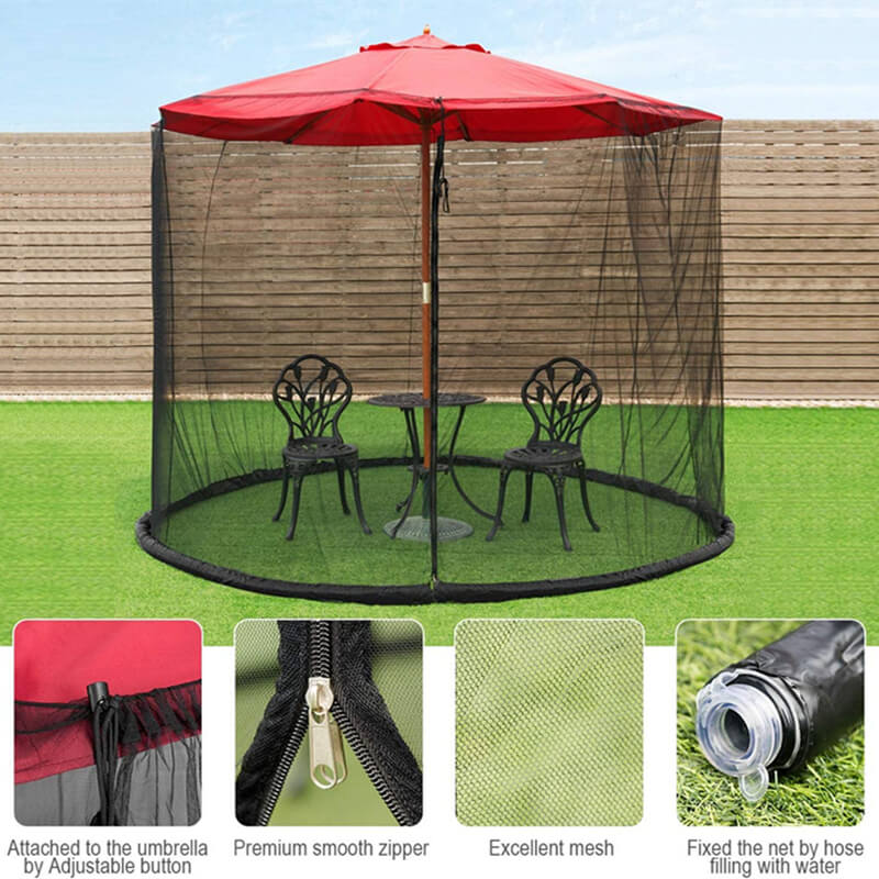 Maqiato | Patio Umbrella Mosquito Net Screen