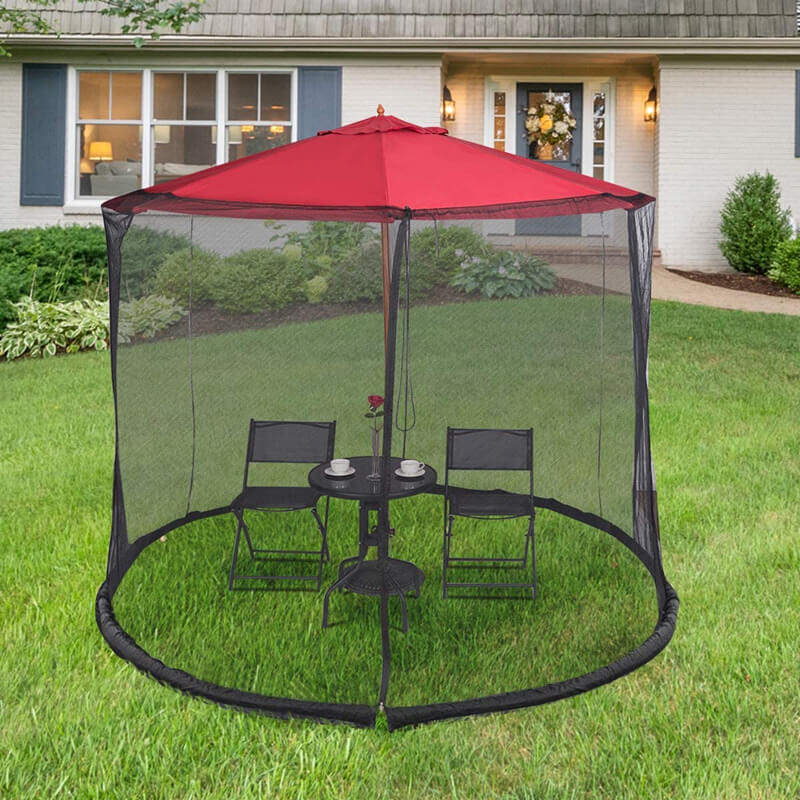 Maqiato | Patio Umbrella Mosquito Net Screen