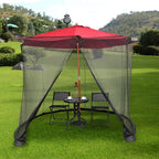 Maqiato | Patio Umbrella Mosquito Net Screen