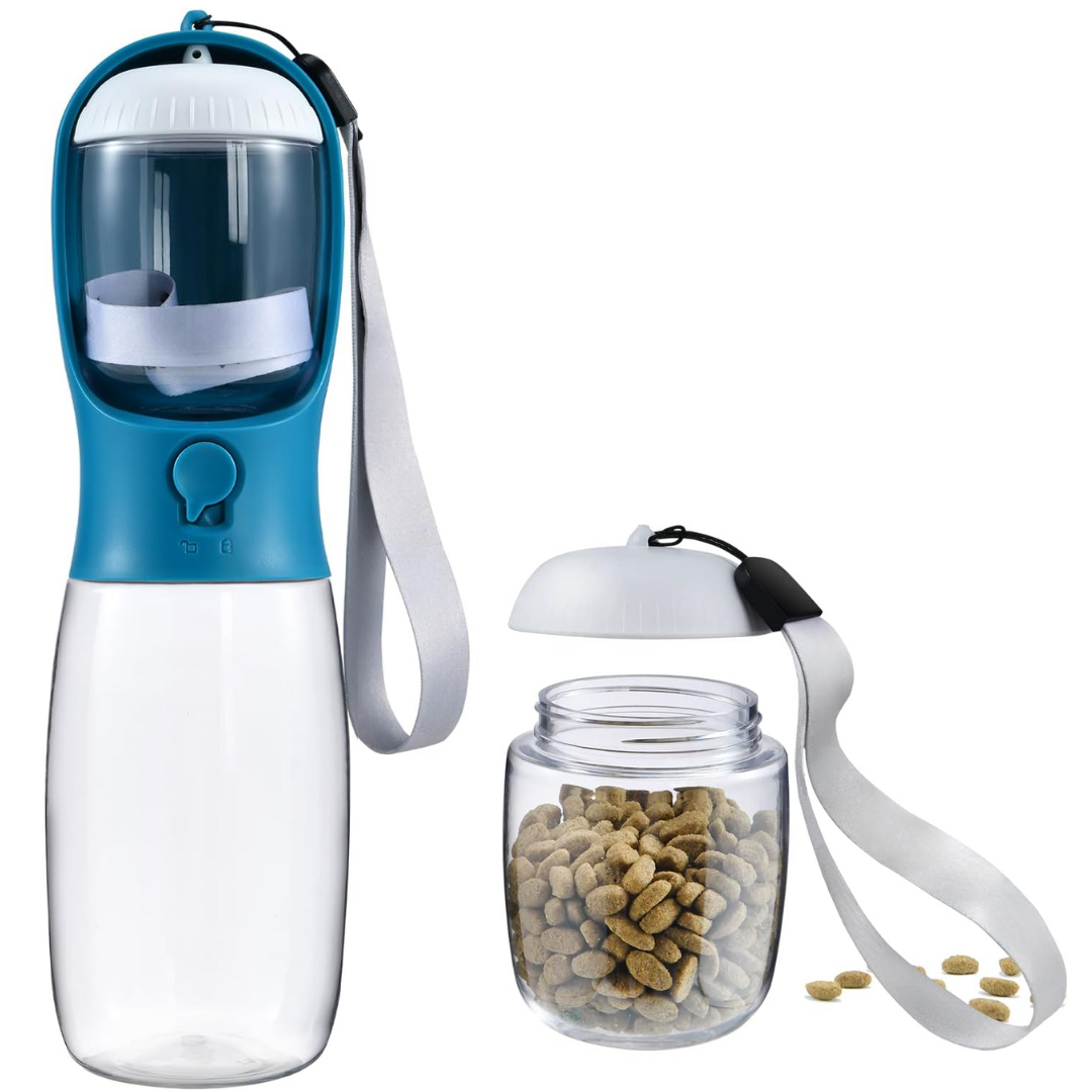 Maqiato | Portable Dog Water Bottle & Food Container