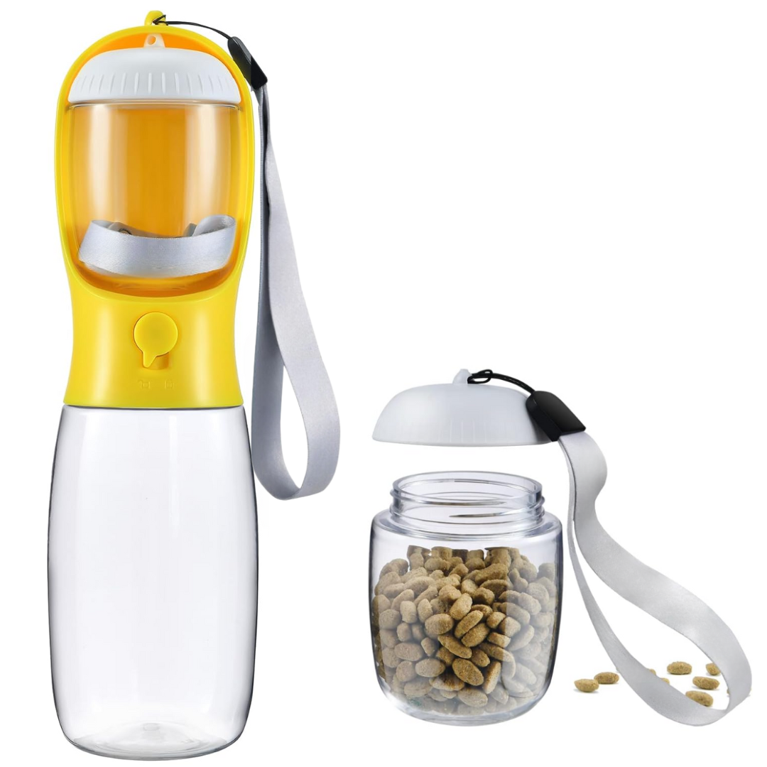Maqiato | Portable Dog Water Bottle & Food Container