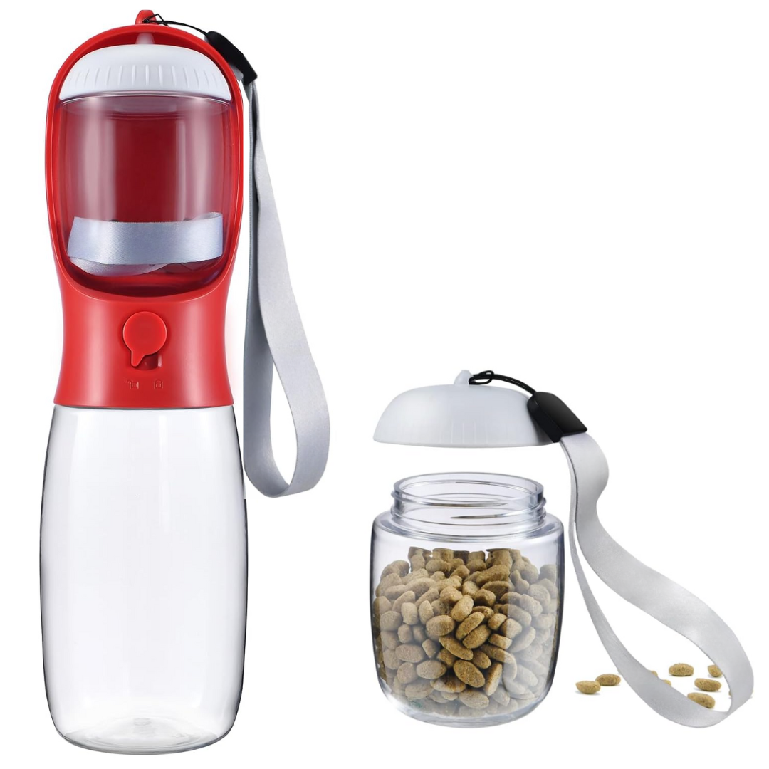 Maqiato | Portable Dog Water Bottle & Food Container