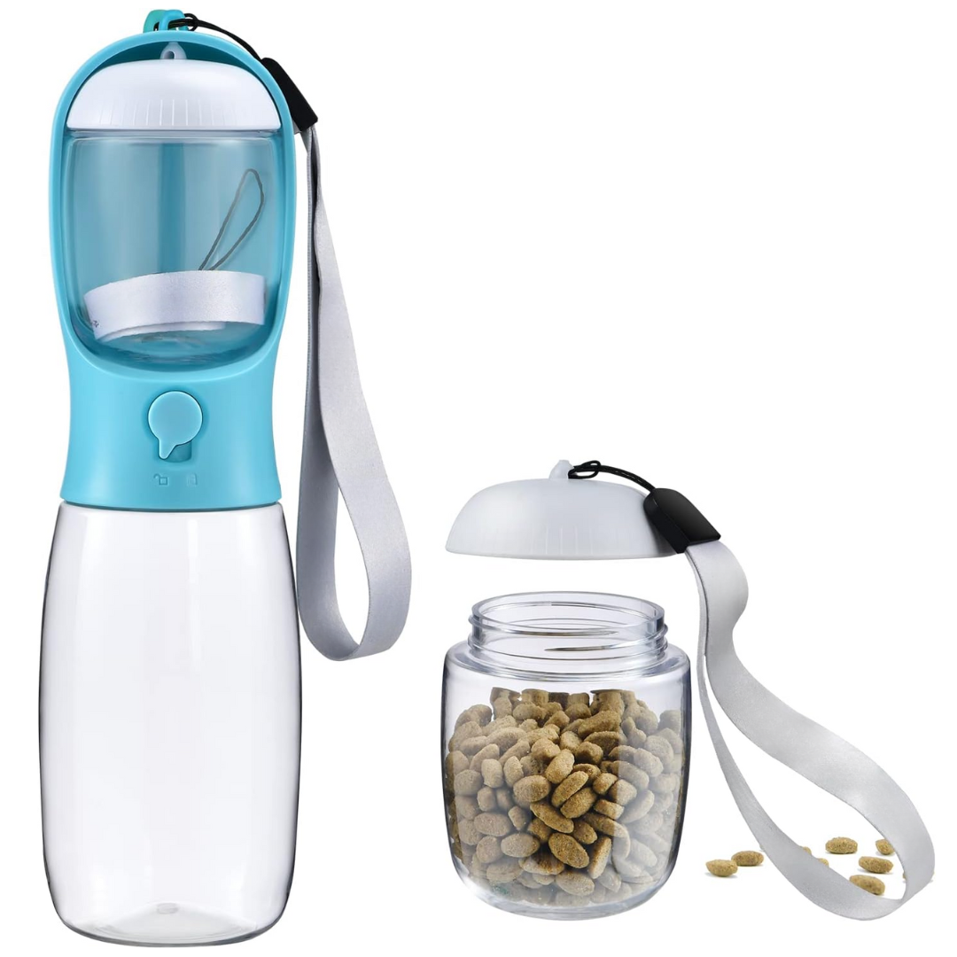 Maqiato | Portable Dog Water Bottle & Food Container
