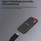 Maqiato | Portable External SSD in Black