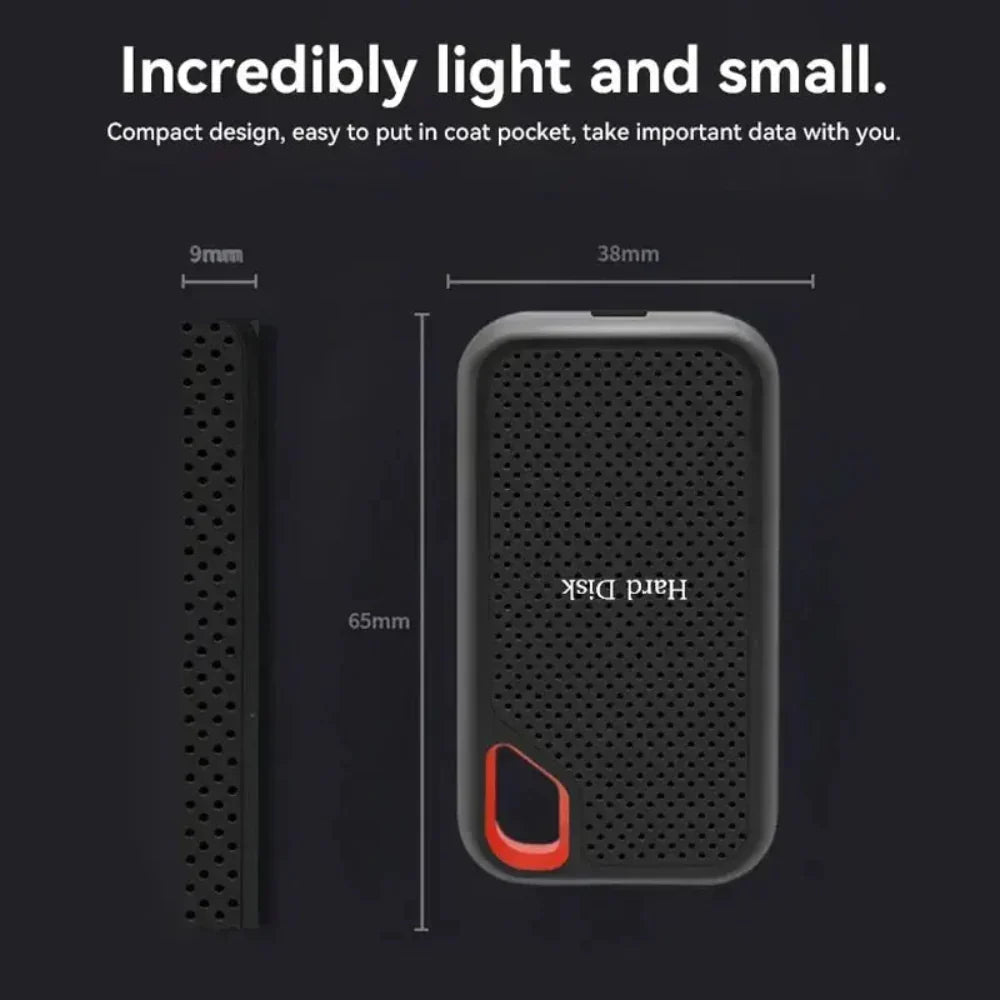 Maqiato | Portable External SSD in Black