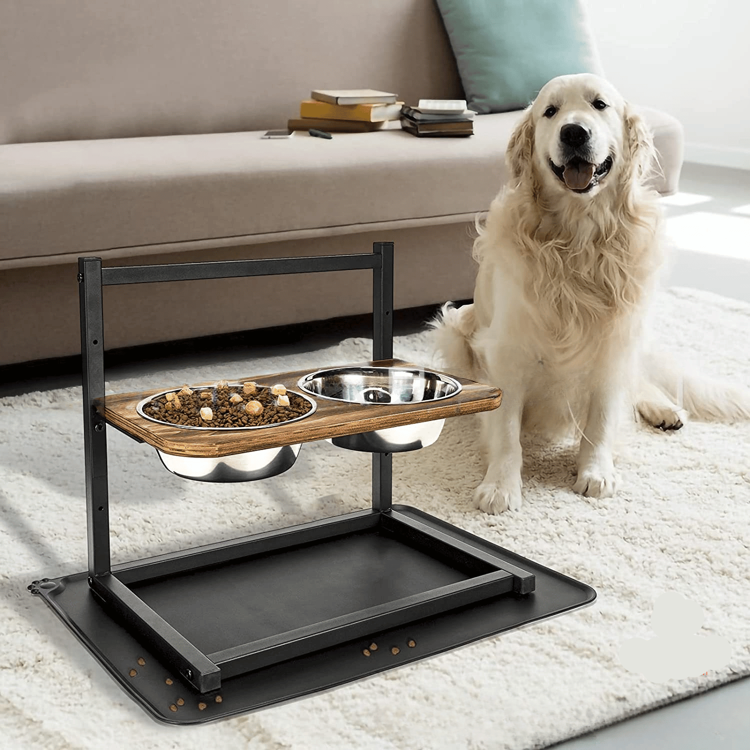 Maqiato | Raised Dog Feeding Station
