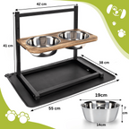 Maqiato | Raised Dog Feeding Station