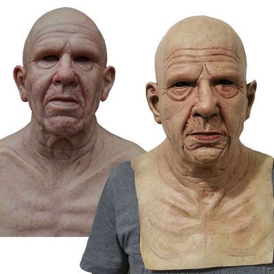 Maqiato | Realistic Old Man Latex Mask