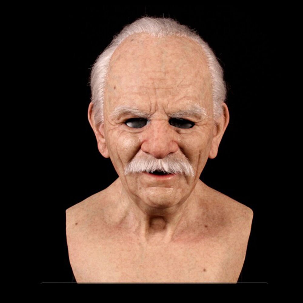 Maqiato | Realistic Old Man Latex Mask