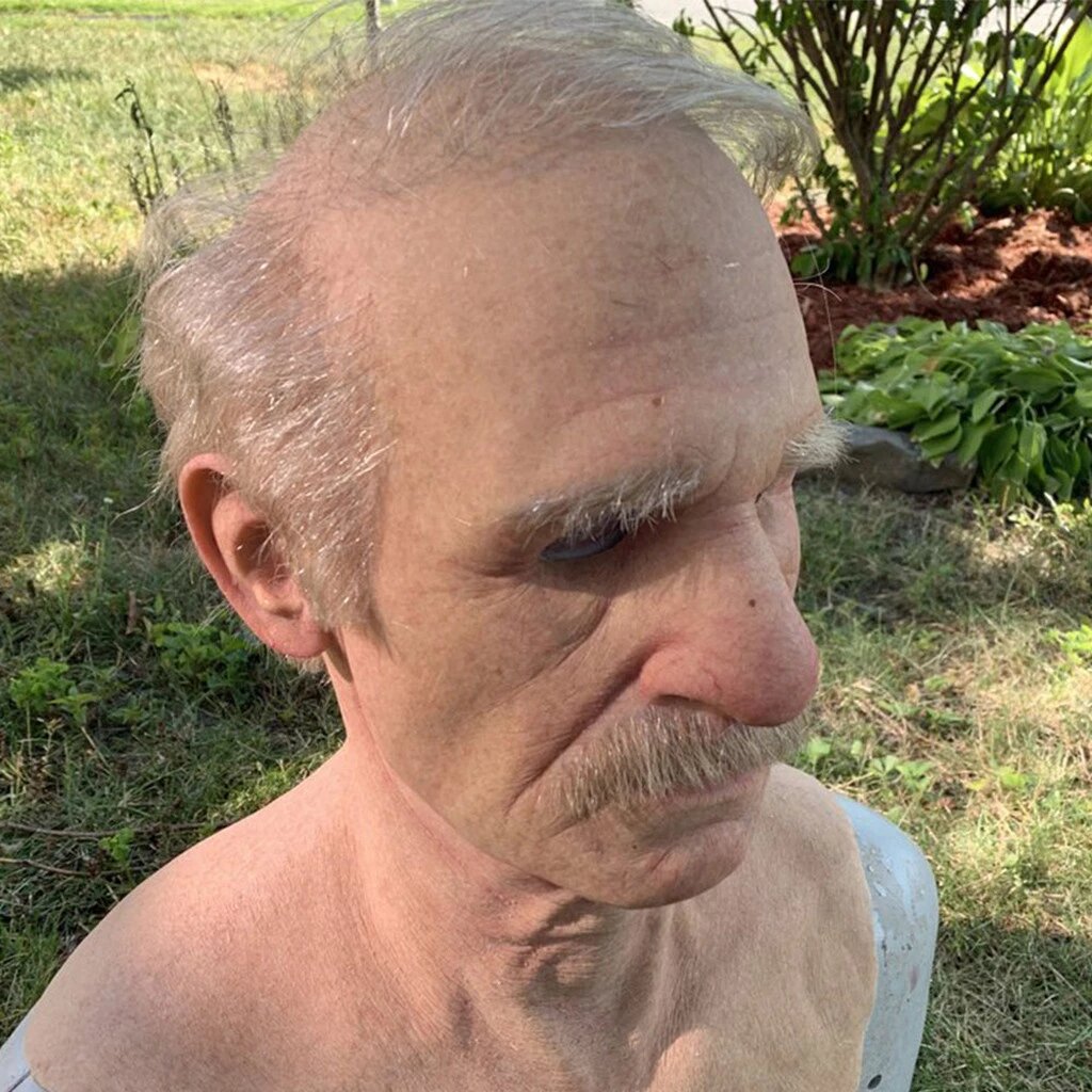 Maqiato | Realistic Old Man Latex Mask