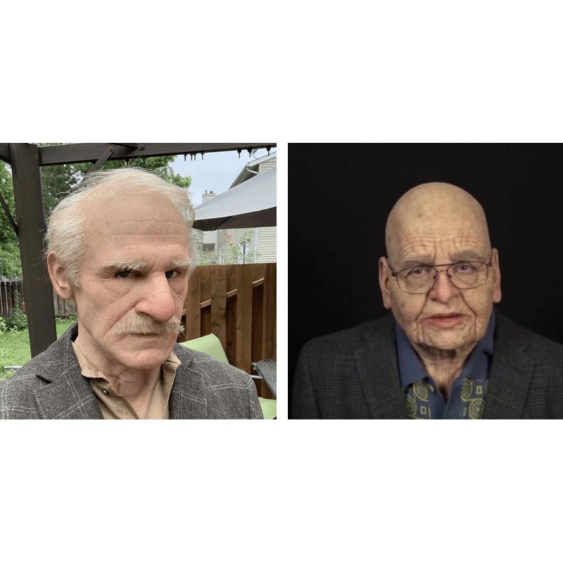 Maqiato | Realistic Old Man Latex Mask