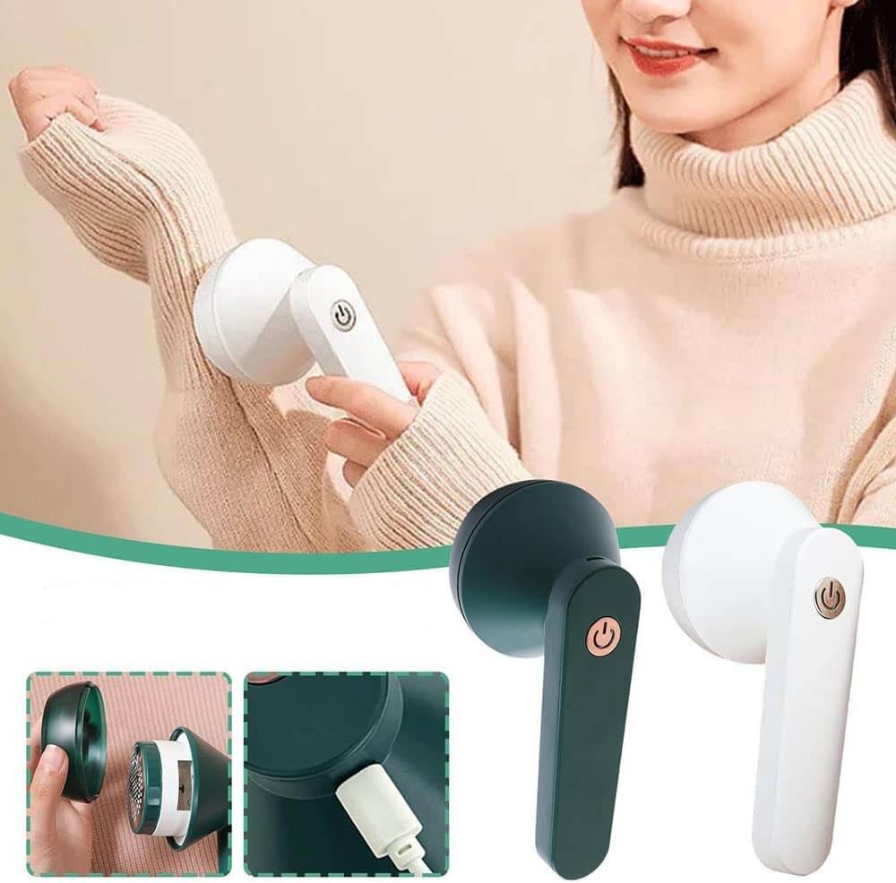 Maqiato | Rechargeable Fabric Shaver in White