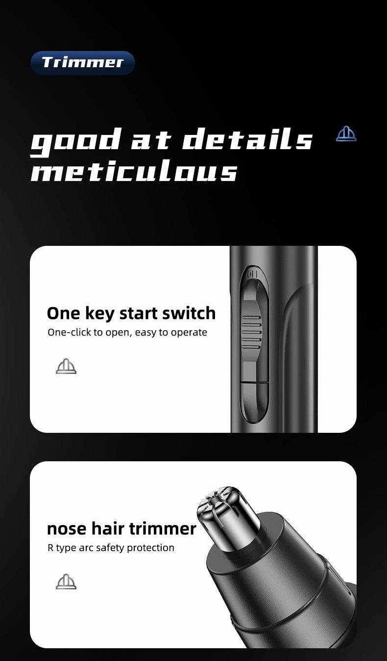 Maqiato | Rechargeable Nose & Ear Hair Trimmer