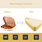 Maqiato | Reusable Pizza Storage Container with 2 Trays