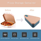 Maqiato | Reusable Pizza Storage Container with 2 Trays
