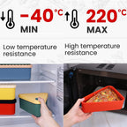 Maqiato | Reusable Pizza Storage Container with 2 Trays