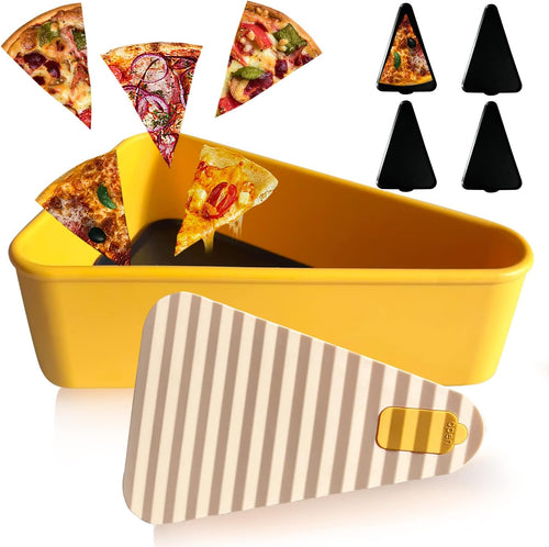 Maqiato | Reusable Pizza Storage Container with 2 Trays