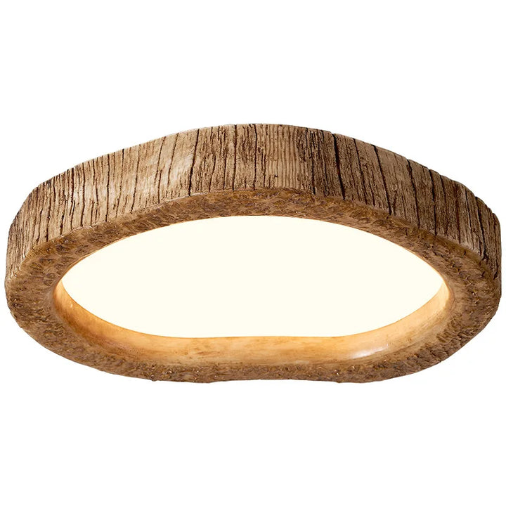 Maqiato | Rustic Wood-Effect LED Ceiling Light