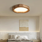 Maqiato | Rustic Wood-Effect LED Ceiling Light
