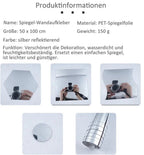 Maqiato | Shatterproof Flexible Wall Mirror