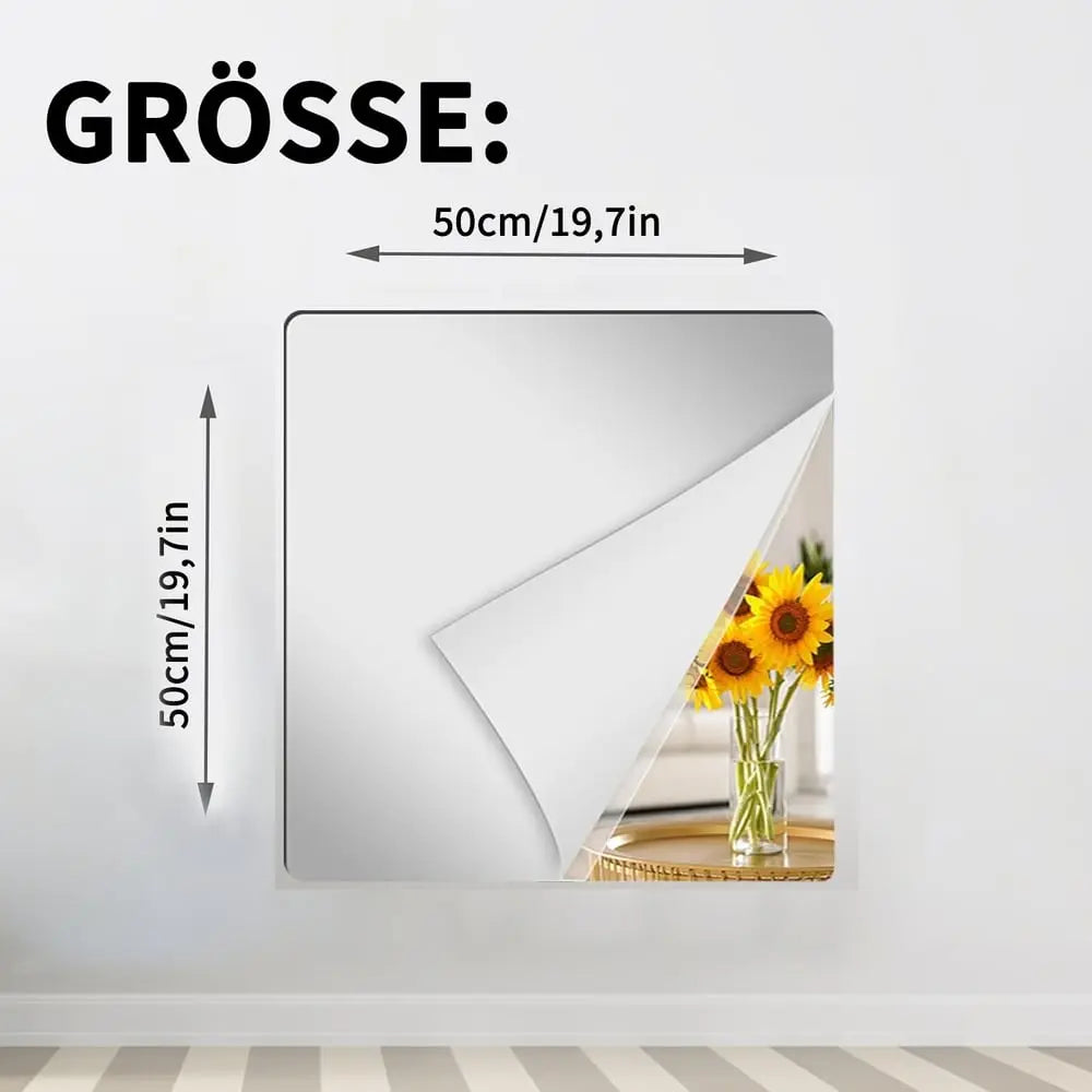 Maqiato | Shatterproof Flexible Wall Mirror