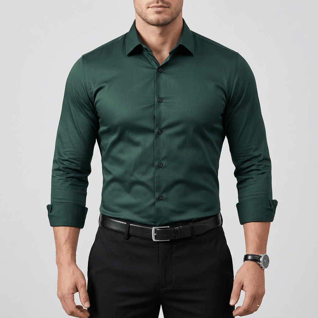 Maqiato | Slim fit breathable dress shirt