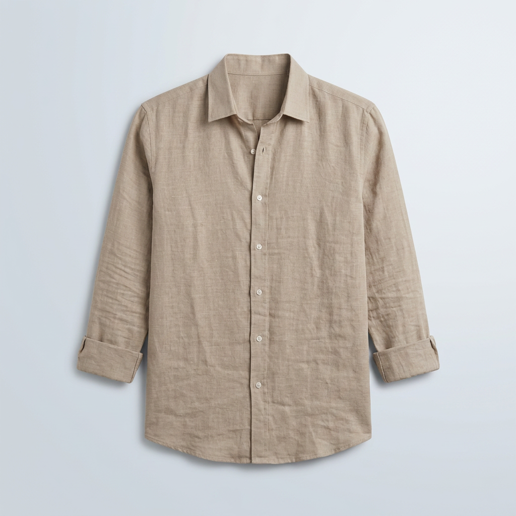 Maqiato | Soft breathable linen casual button down shirt
