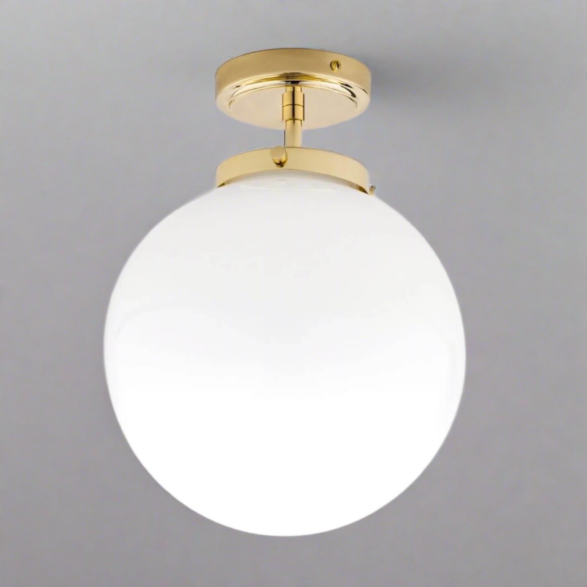 Maqiato | Spherical Ceiling Light in Silver