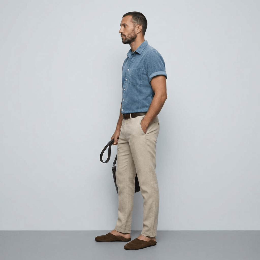 Maqiato | Textured short sleeve shirt