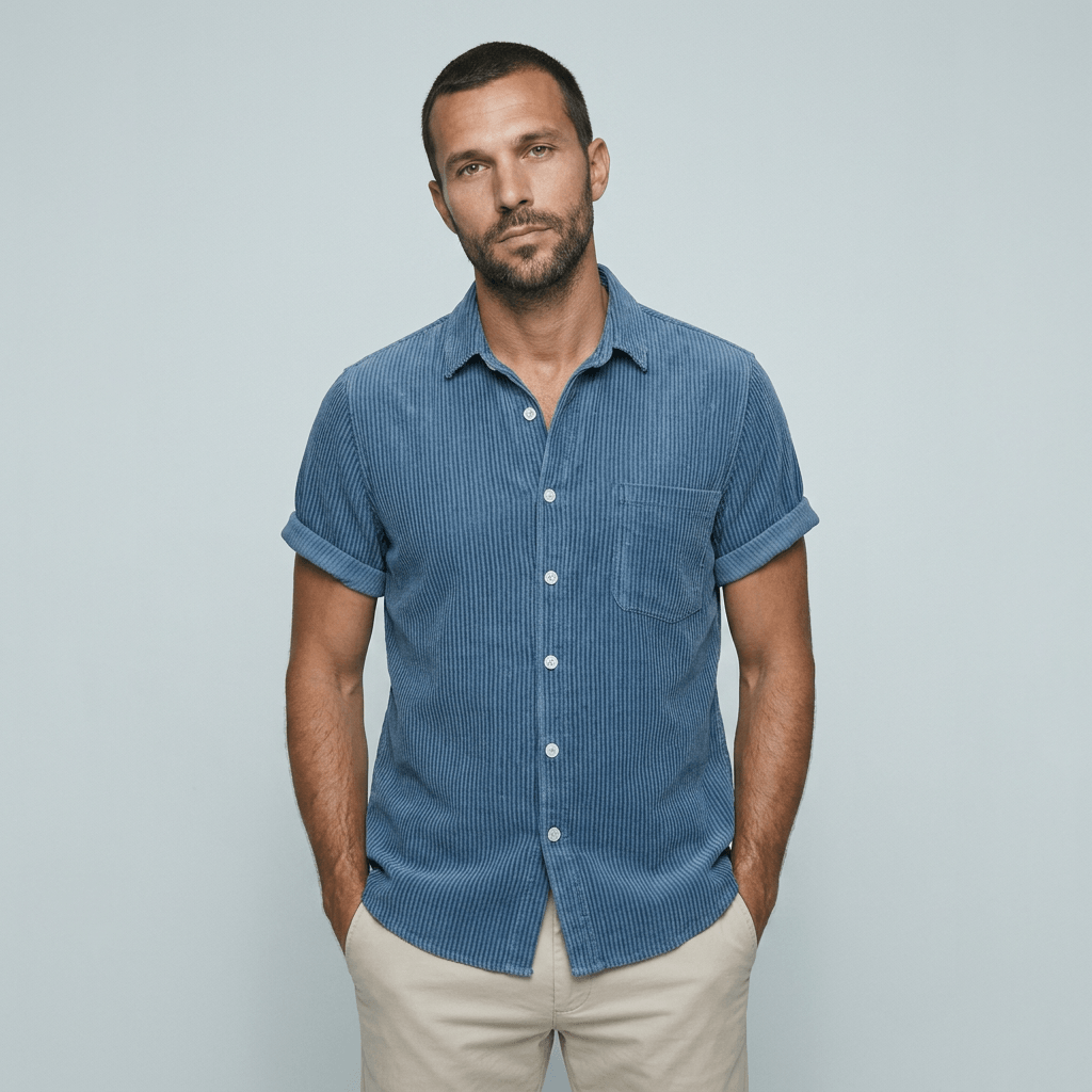 Maqiato | Textured short sleeve shirt