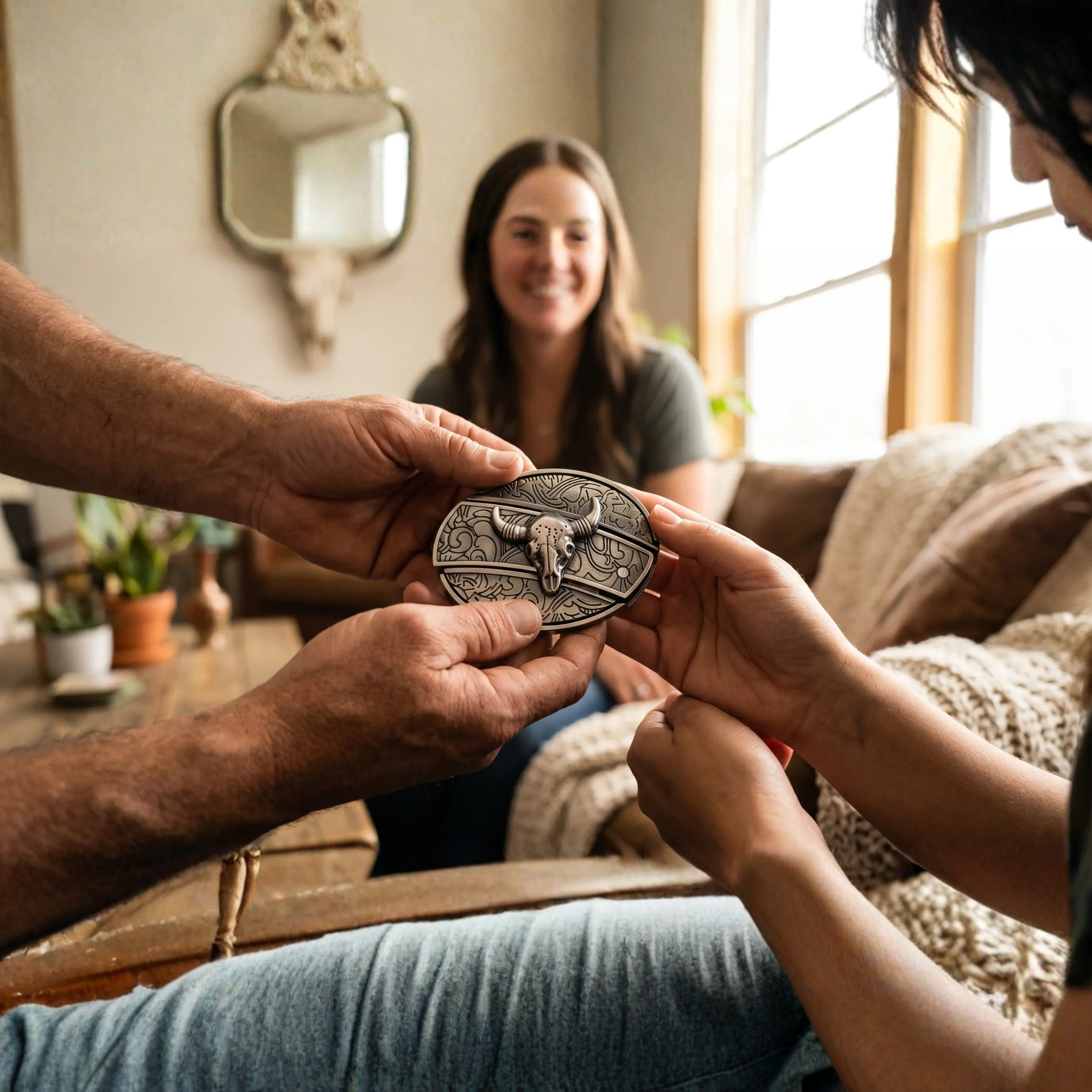 Maqiato | Western Belt Buckle with Hidden Tool
