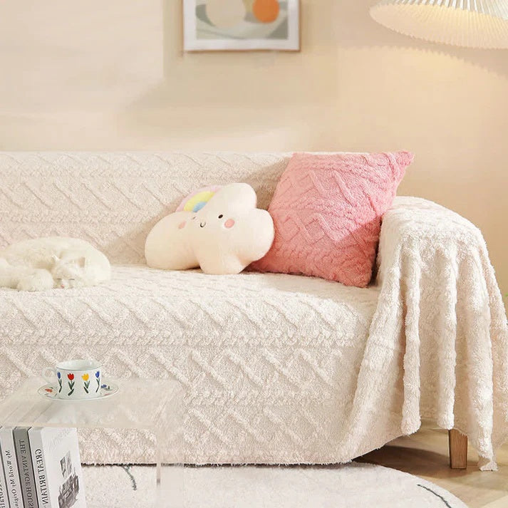 Maqiato | Waffle Texture Couch Cover