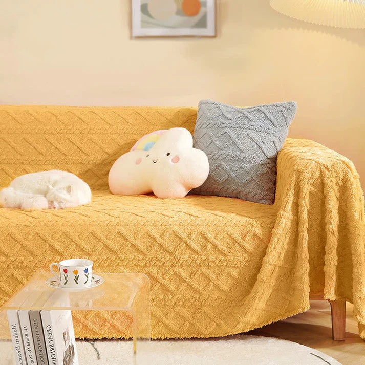 Maqiato | Waffle Texture Couch Cover