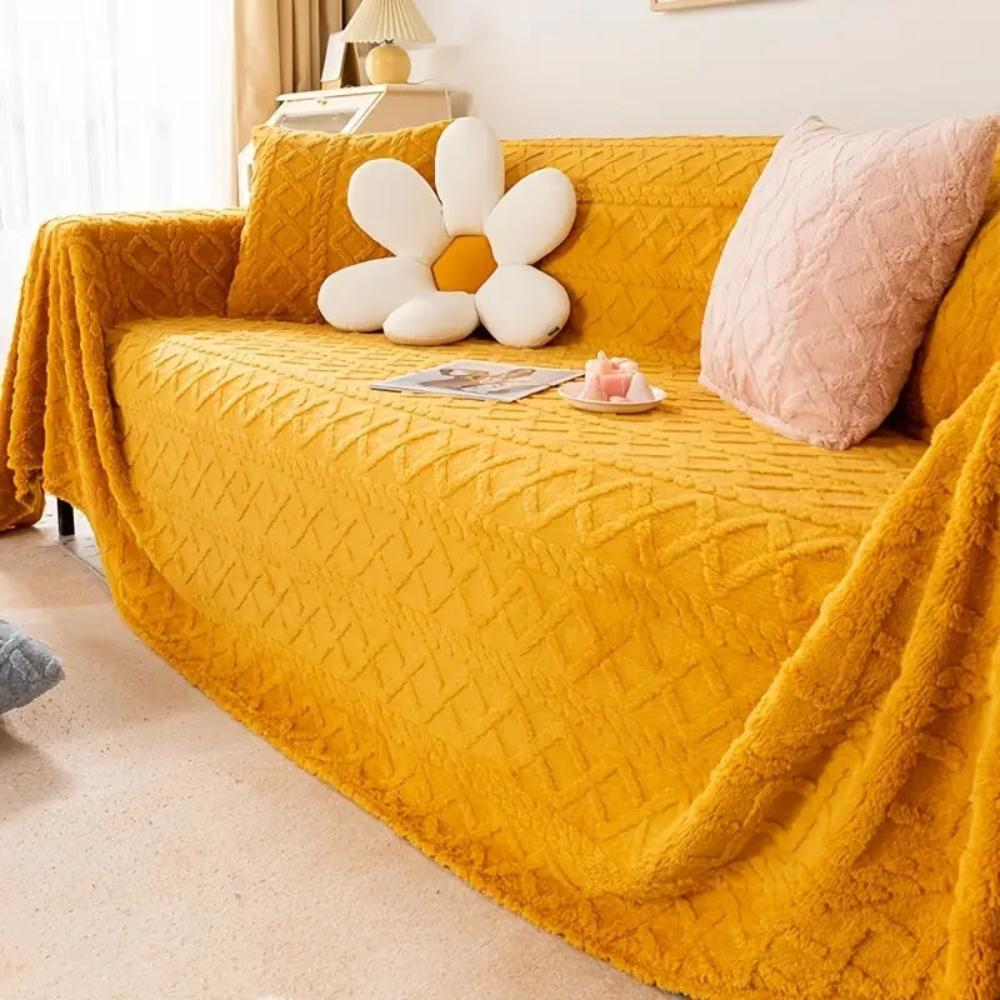 Maqiato | Waffle Texture Couch Cover