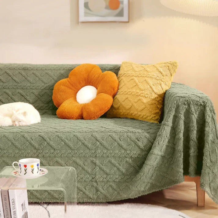 Maqiato | Waffle Texture Couch Cover