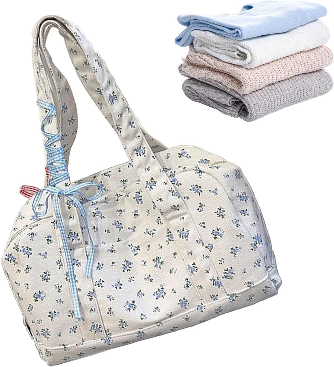 Maqiato | Women's Canvas Bow Weekender Duffle Bag