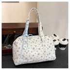 Maqiato | Women's Canvas Bow Weekender Duffle Bag