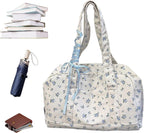 Maqiato | Women's Canvas Bow Weekender Duffle Bag