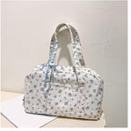 Maqiato | Women's Canvas Bow Weekender Duffle Bag