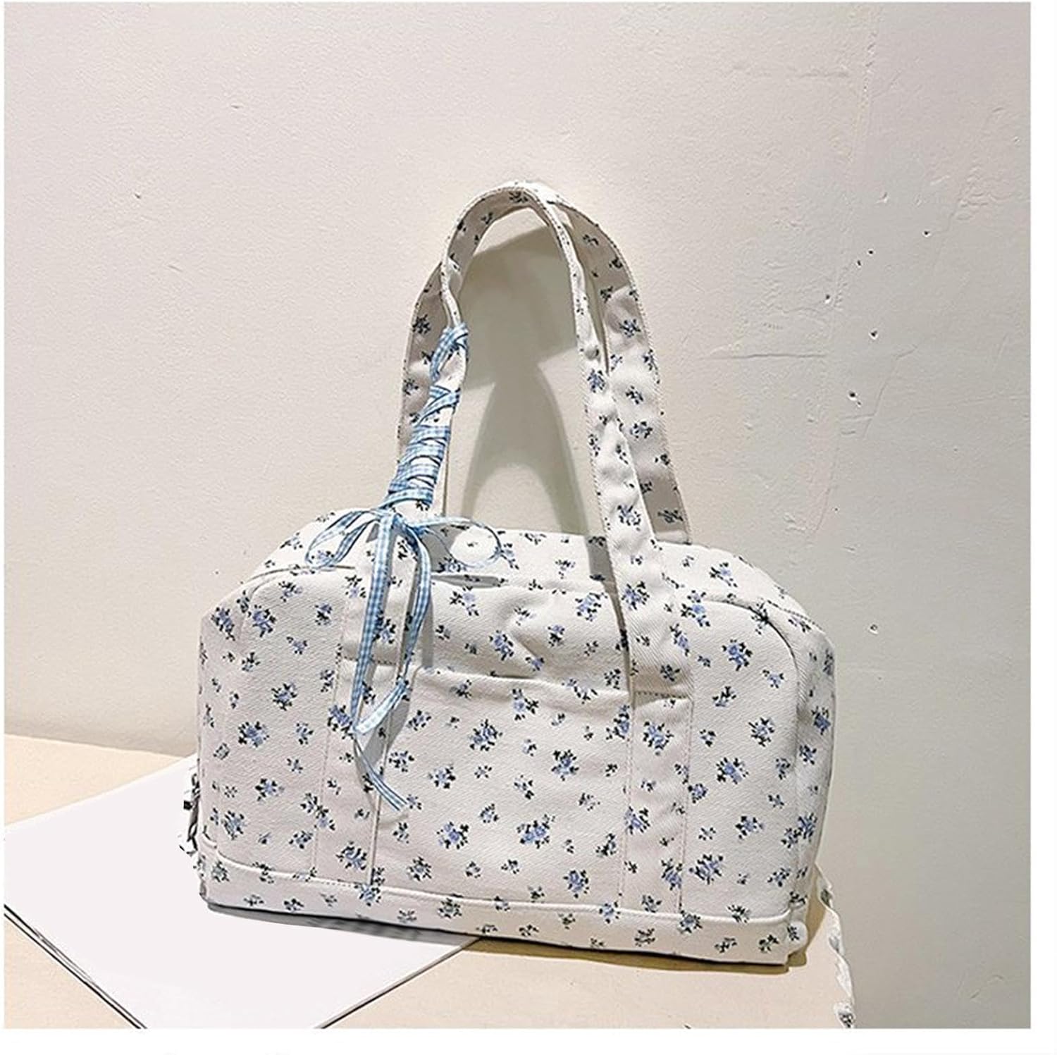 Maqiato | Women's Canvas Bow Weekender Duffle Bag