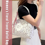 Maqiato | Women's Canvas Bow Weekender Duffle Bag