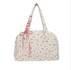 Maqiato | Women's Canvas Bow Weekender Duffle Bag