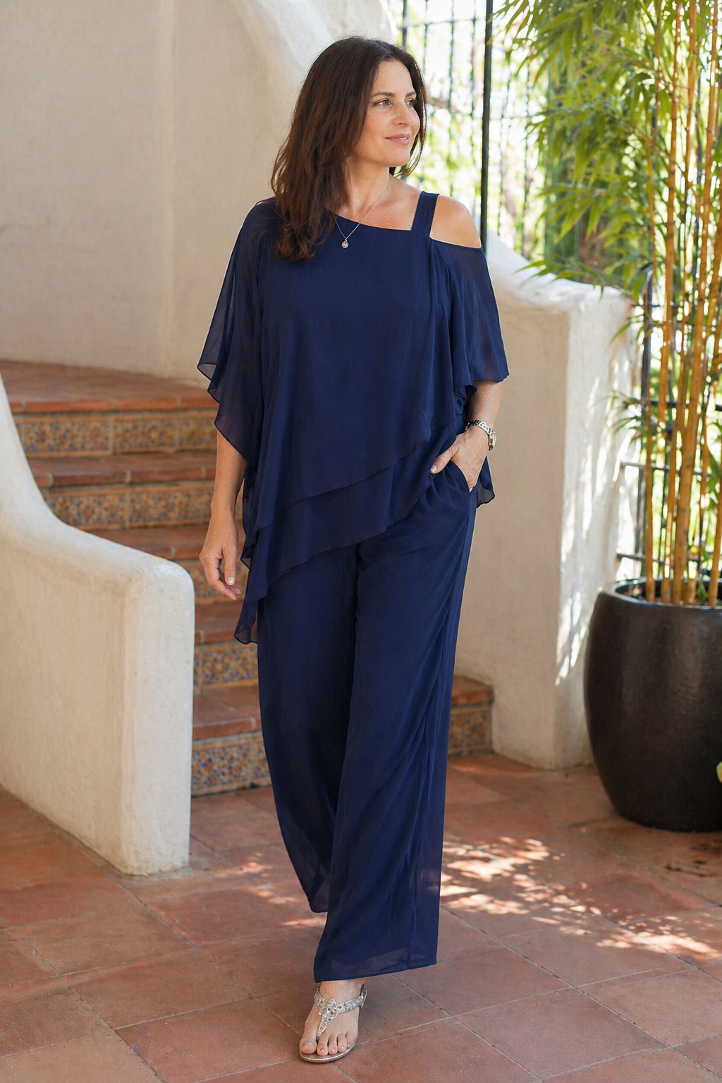Maqiato | Women's Chiffon Two-Piece Set