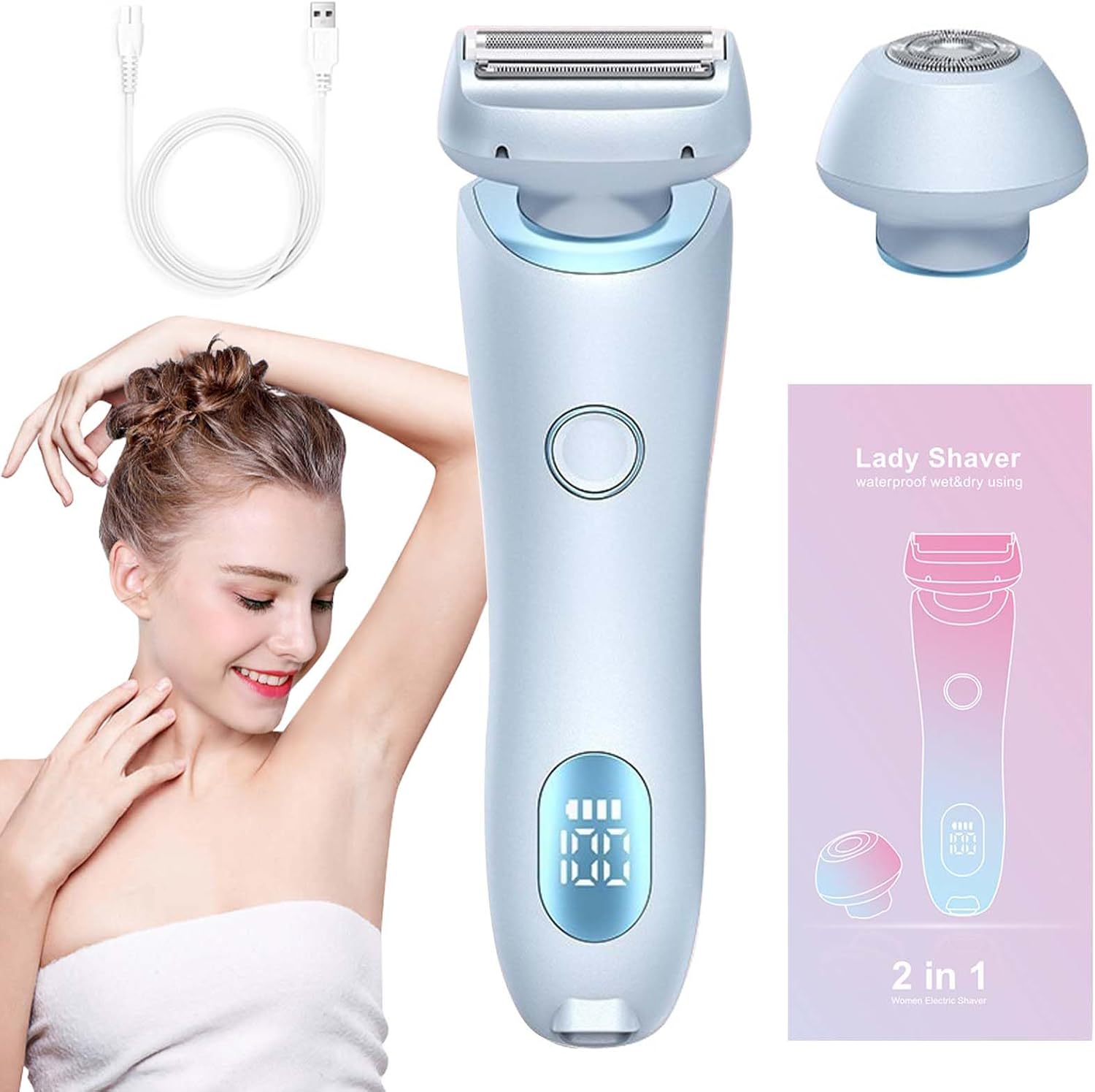Maqiato | Women's Electric Shaver with Floating Foil
